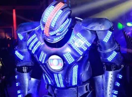 Robotron com logo Rede Globo