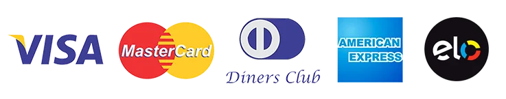 Contrate seu robô de led com os principais cartões de crédito do mercado